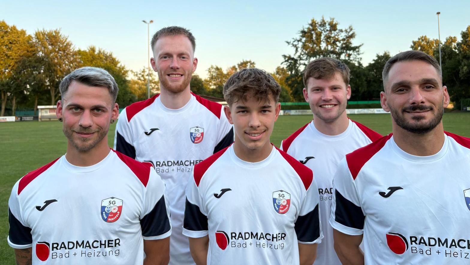 SG Boke/Bentfeld begrüßt zum Trainingsauftakt fünf Neuzugänge